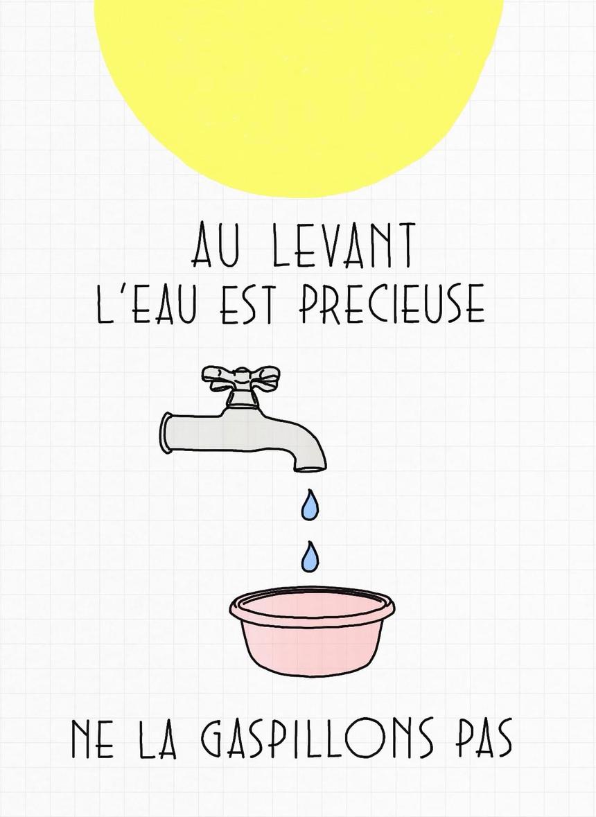 L'eau est précieuse