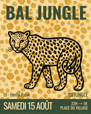 Bal jungle sur la place Durville