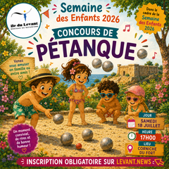 Concours de pétanque 