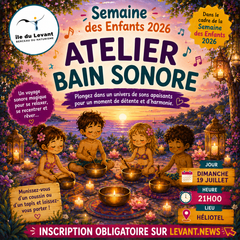 Bain sonore sous les étoiles 